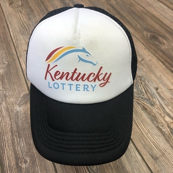 VINTAGE Kentucky Lottery Hat Cap Baseball Snapback - Picture 1 of 8